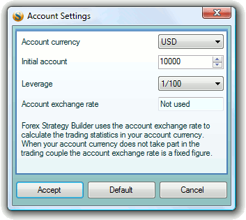 Account settings